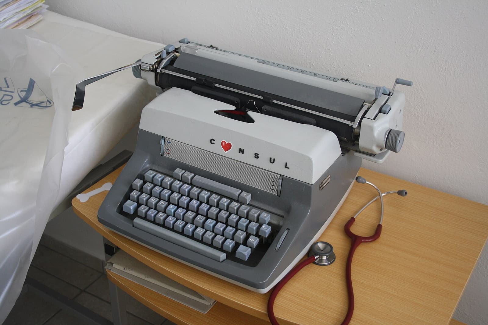 Consul typewriter in Třebíč, Třebíč District